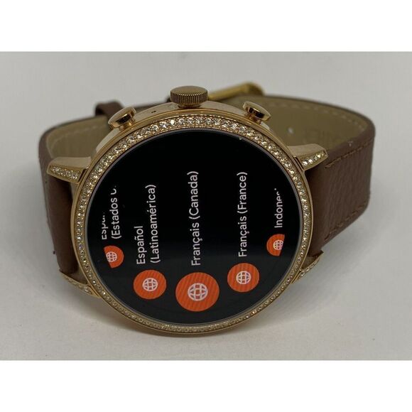 Fossil Gen 4 Authentic Digital Dial Smart Watch Custom Band FTW6011 ZA786 - Picture 7 of 12